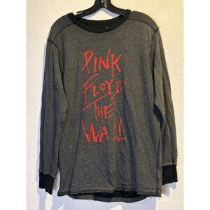 Pink Floyd The Wall The Original Retro Brand Sweatshirt Small Gray  red Logo